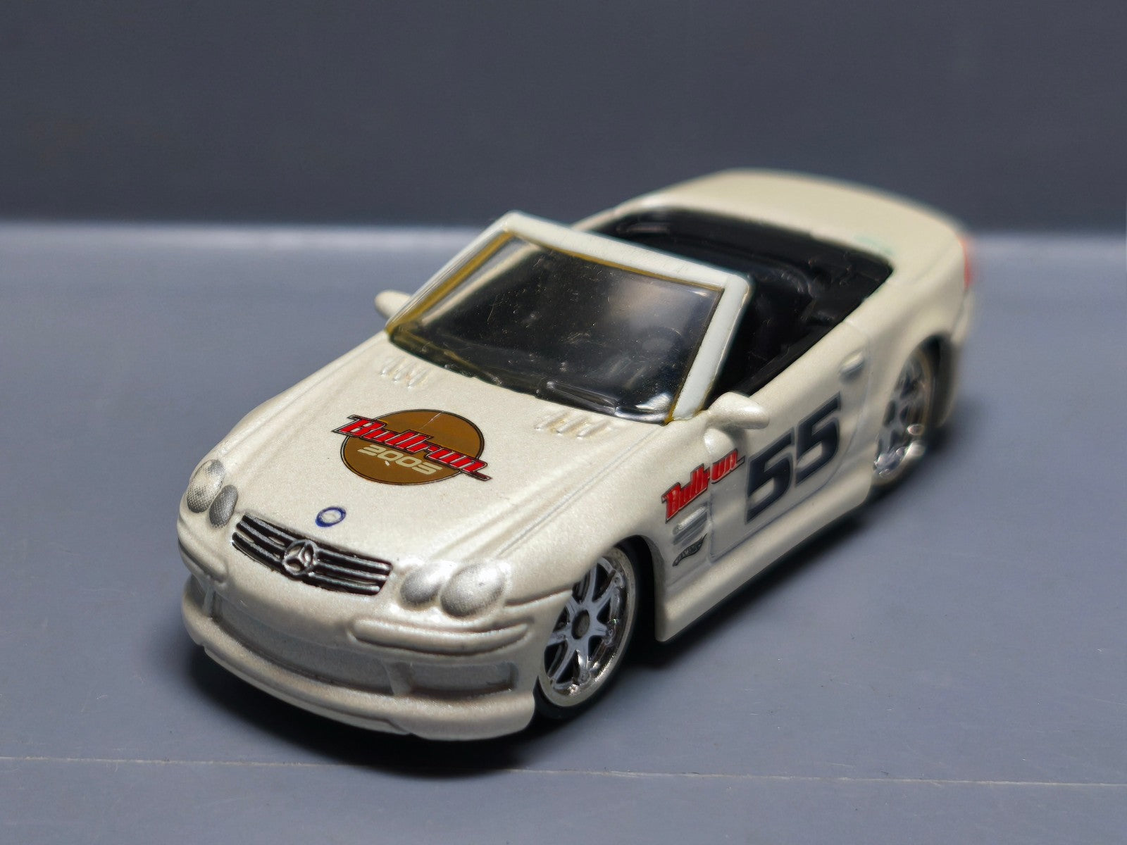 Hot Wheels 2006 exclusive bullrun Mercedes-Benz SL55 AMG (A03)
