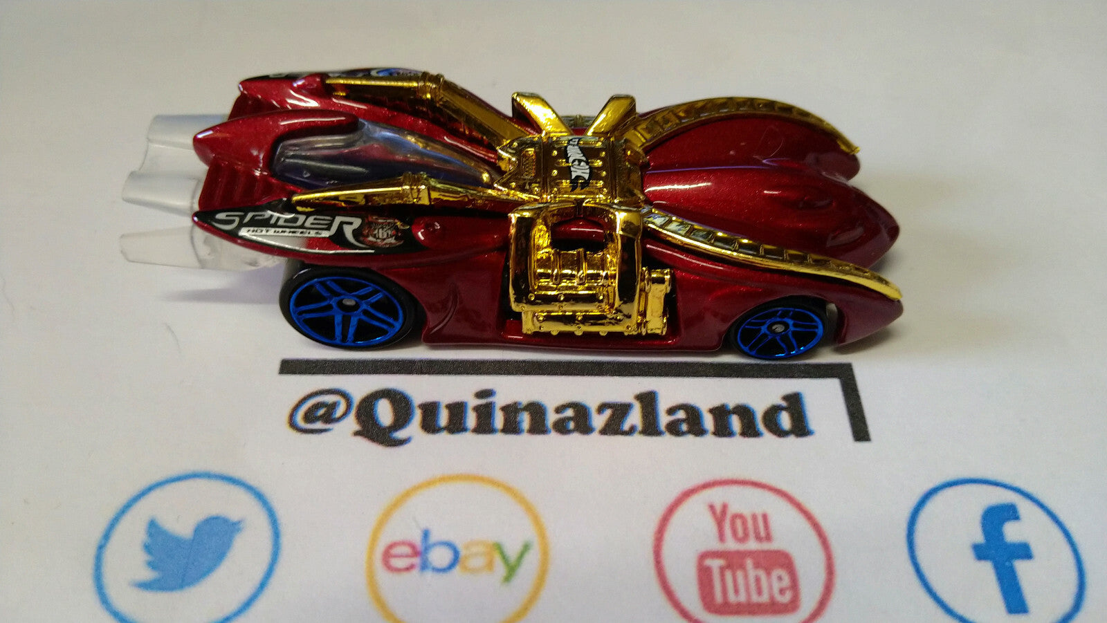 Hot Wheels Arachnorod 2004 mutant biotronic kingdom limitée à 5000 pcs  (A15)