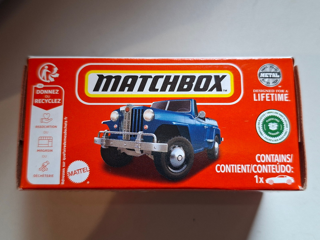 Matchbox 1948 Willys Jeepster 10/100 (NP27)