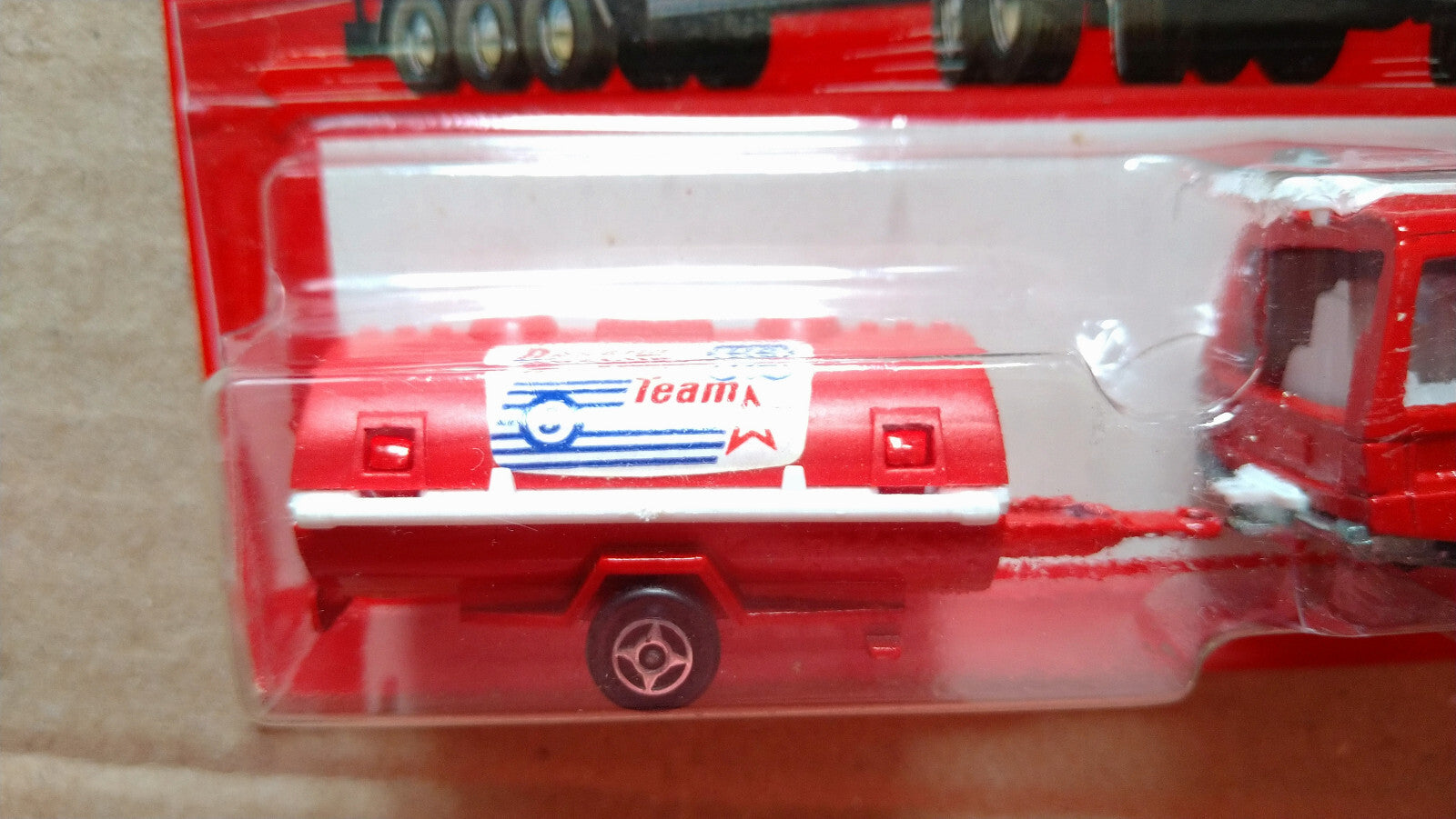 Majorette Range rover fire engine et tanker  bulle fendue (C9)