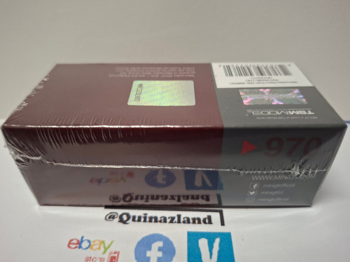Mini GT 2024 Mercedes-Benz EQS 580 4Matic, Red metallic N°970 (CP05)