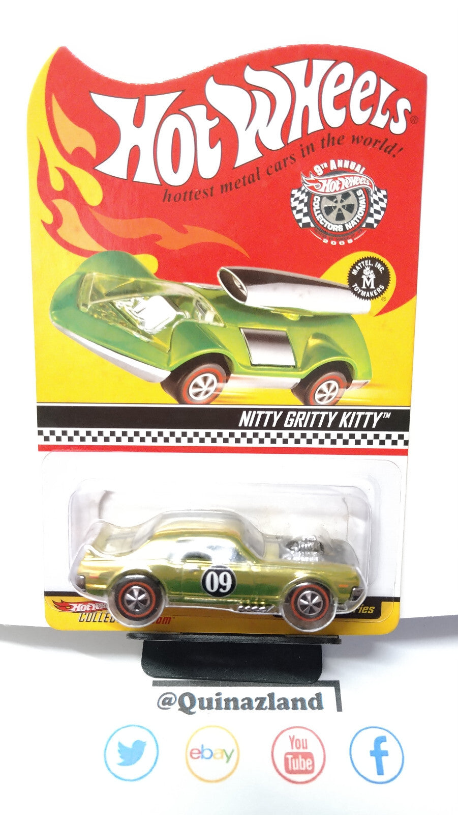 Hot Wheels  2009 annual convention  Nitty gritty kitty   (CP09)