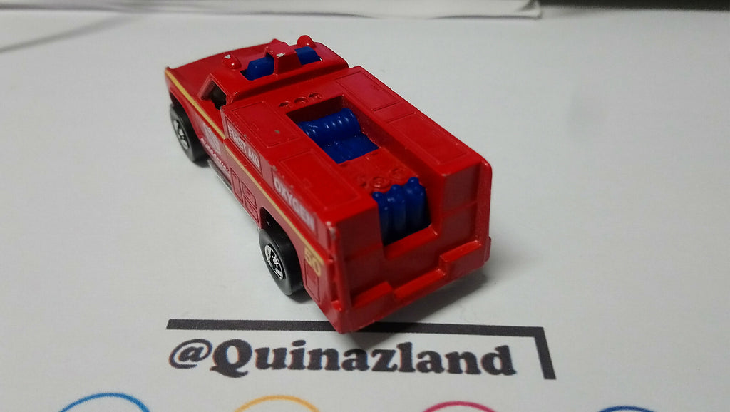 hot wheels Rescue Ranger 1977 Pompiers  (A21)
