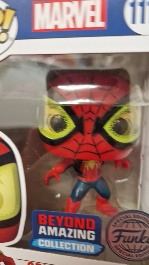Funko Pop!  Marvel Pop Marvel N° 1118 Spider-Man "Oscorp Costume"  (F50)