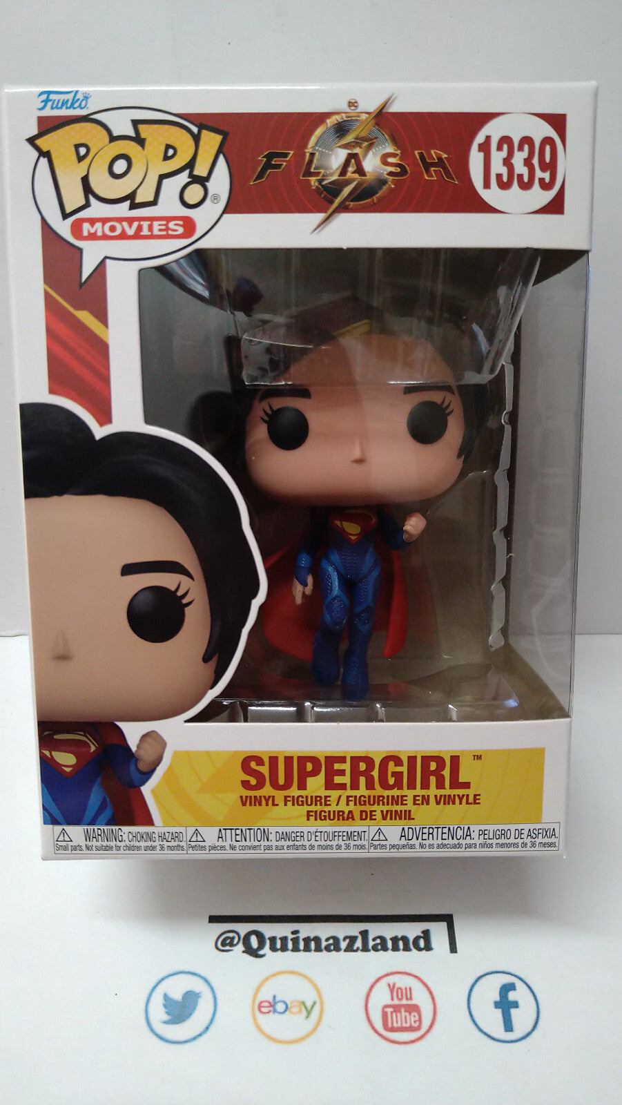 Funko Pop! FLASH MOVIE  N° 1339 Supergirl (F4)