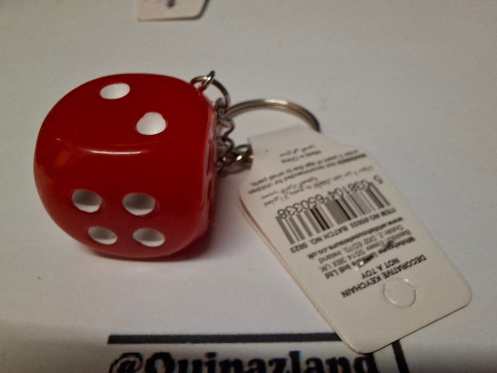 Fobz Porte clé dé rouge 2,5 cm  (CB)