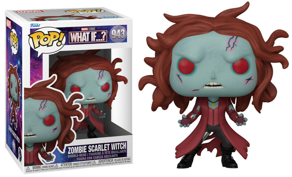 Funko Pop! Mavel What If...?  #943 Zombie Scarlet Witch (F26)