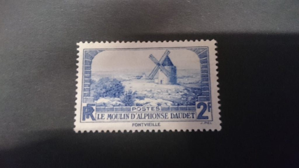Timbres France 1936 2f Moulin de Daudet N°311