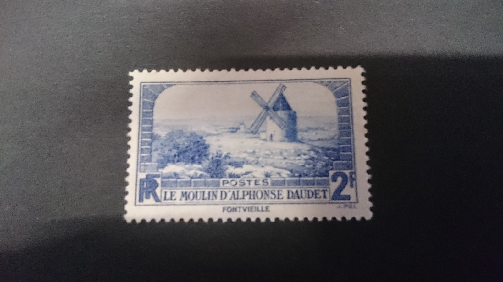 Timbres France 1936 2f Moulin de Daudet N°311