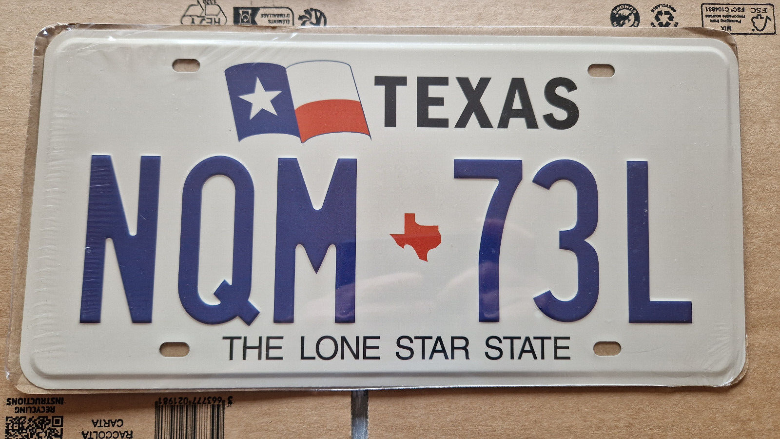 Funny plates 30x15cm Metal Signs plaque Texas NQM 73L