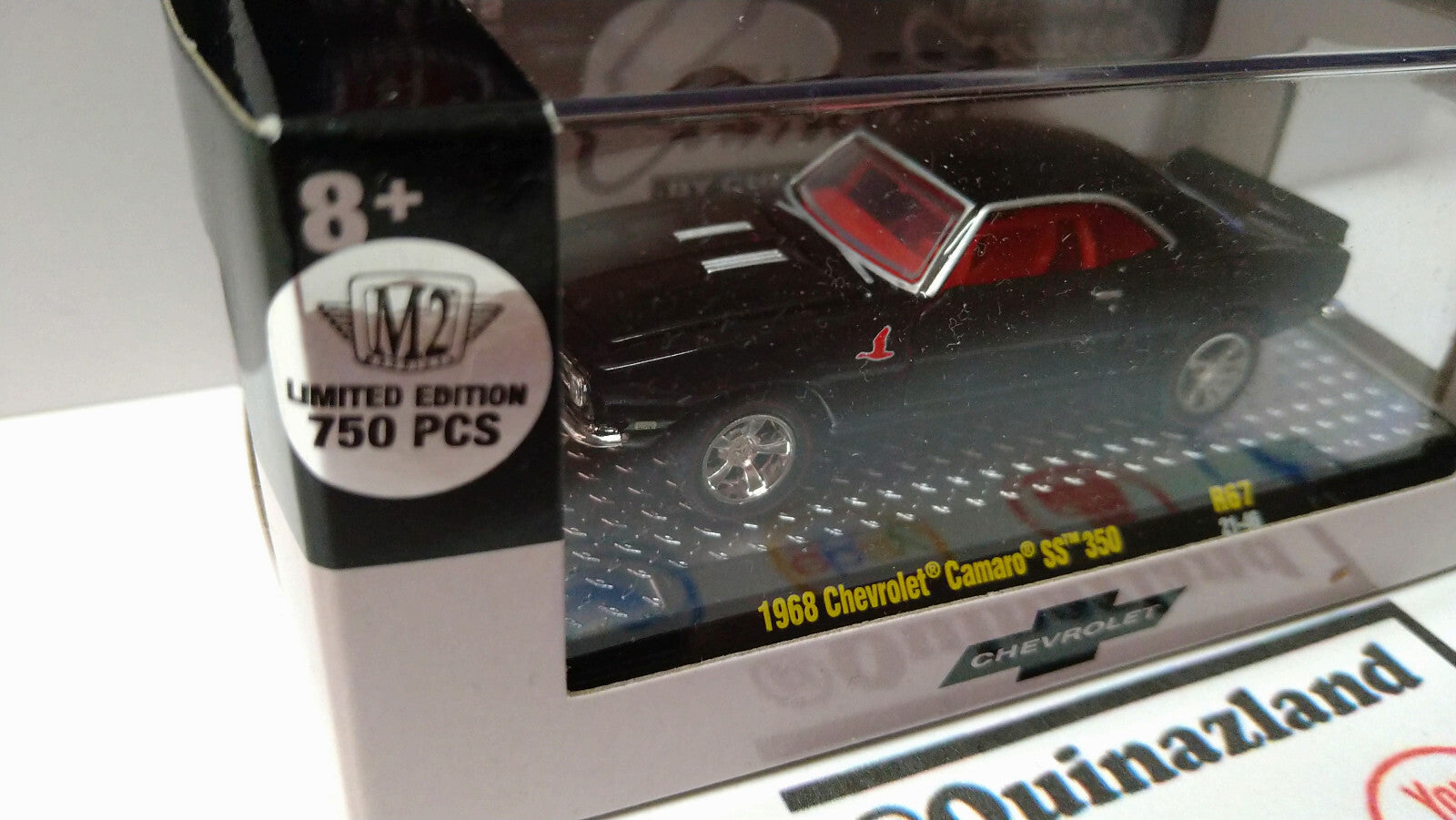 M2 Machines 2021 série 67 1968 chevrolet camaro SS 350 chase (NP18)