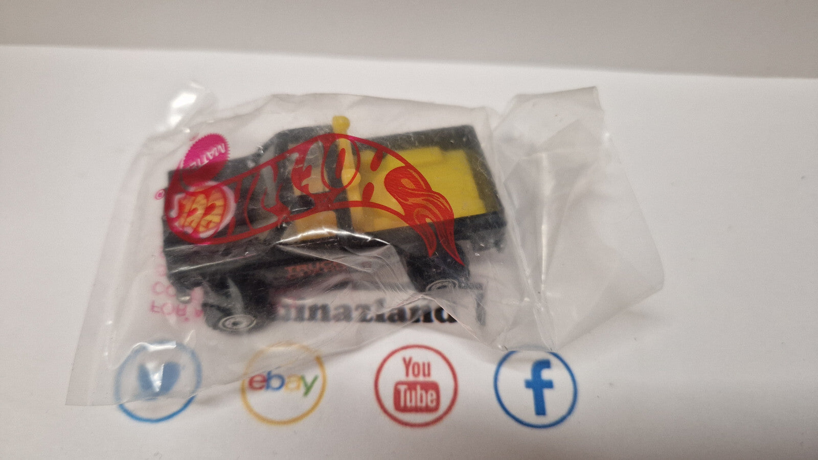 Hot wheels 1995 promo shell Bywayman version logo truck guard  (A08)