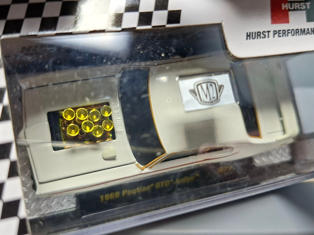 M2 Machines Ground Pounders 1969 Pontiac GTO Judge Hurst Chase 750 Pcs (CP11)