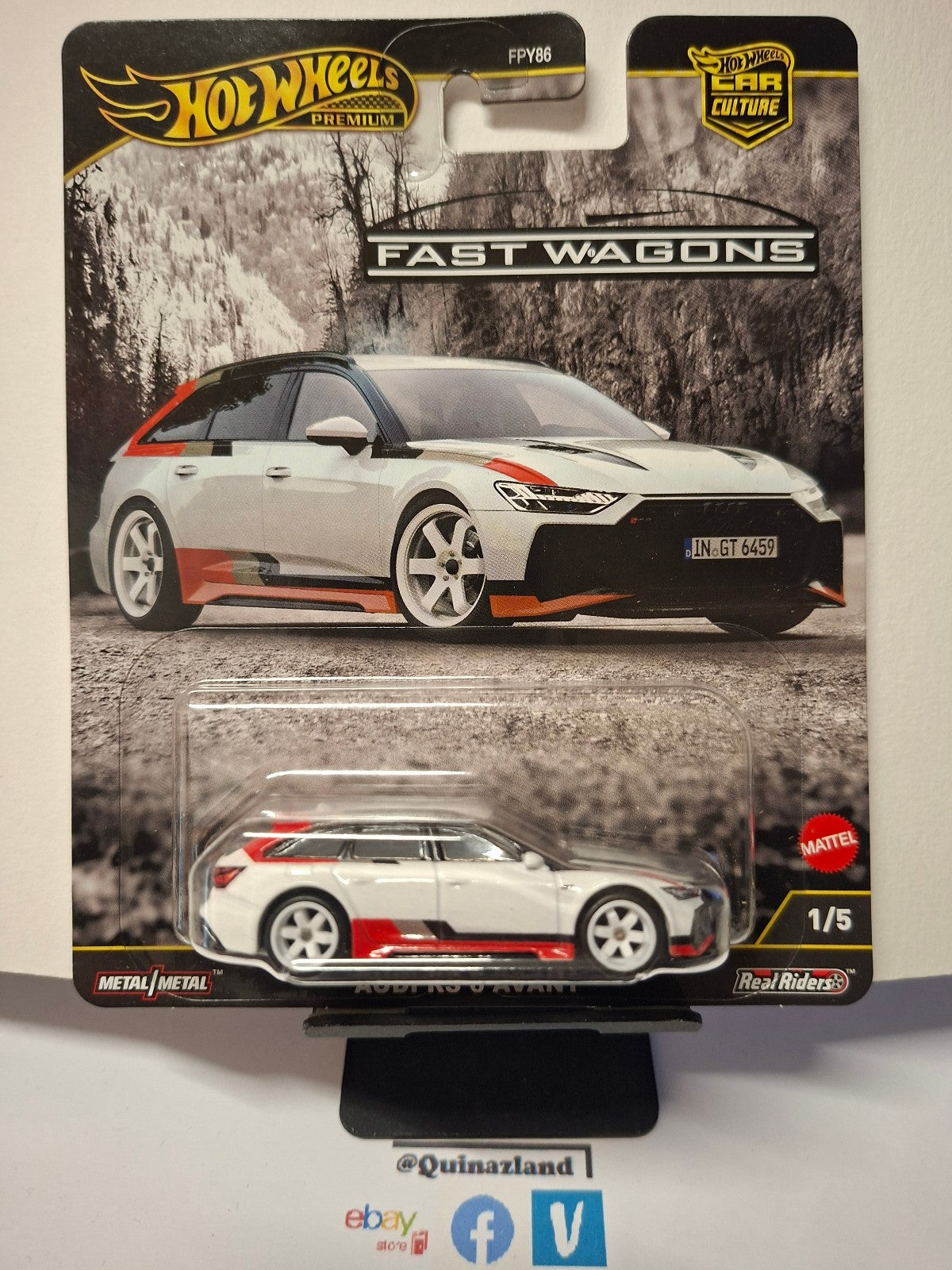 Hot Wheels  Fast Wagons Audi RS6 Avant  (NG65)