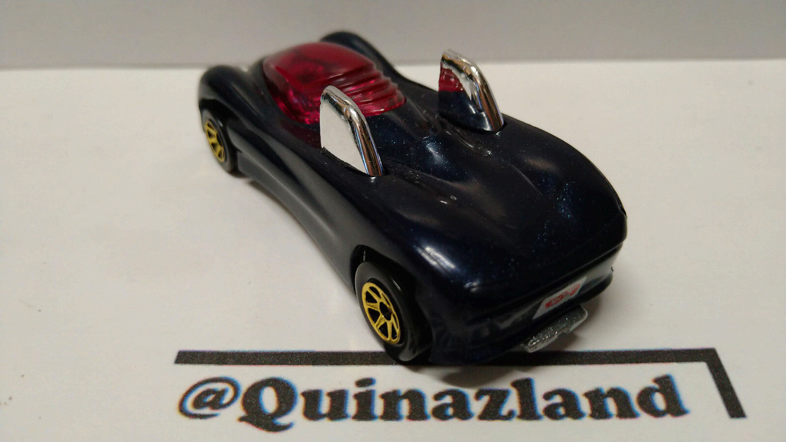 Hot Wheels Power pipes version 7sp gold 1995-349   (A37)