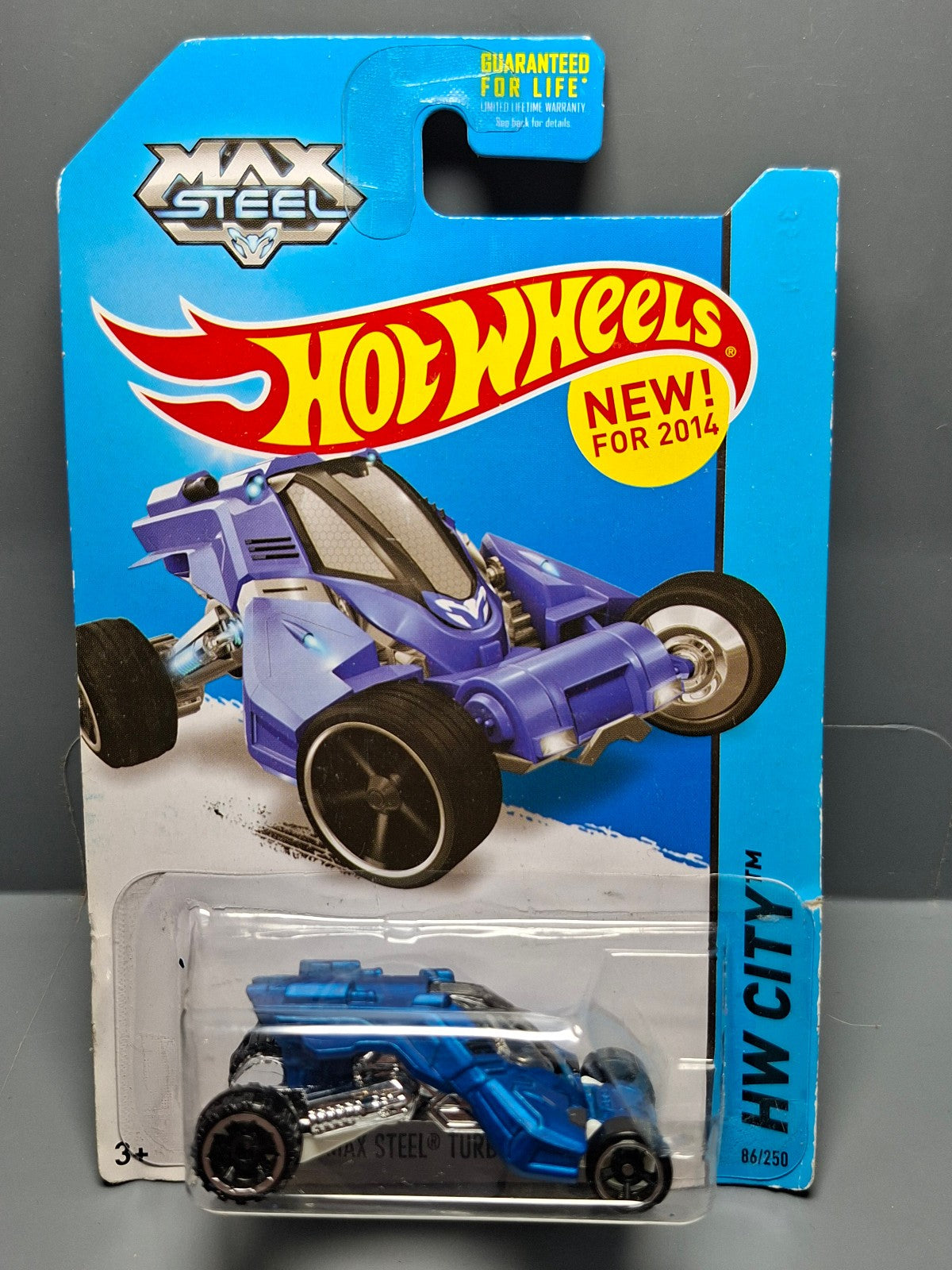 Hot Wheels First Editions Max Steel Turbo Racer 2014-086 (CP13)
