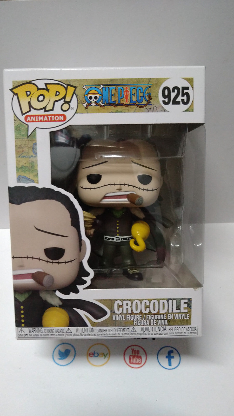 Funko Pop! ONE PIECE  N° 925 Crocodile (FU27)