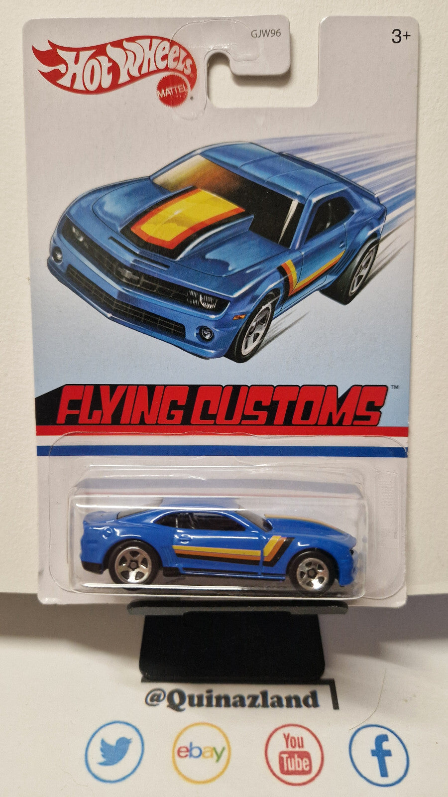 Hot Wheels 2019 flying customs target exclusive  13 copo camaro (NP44)