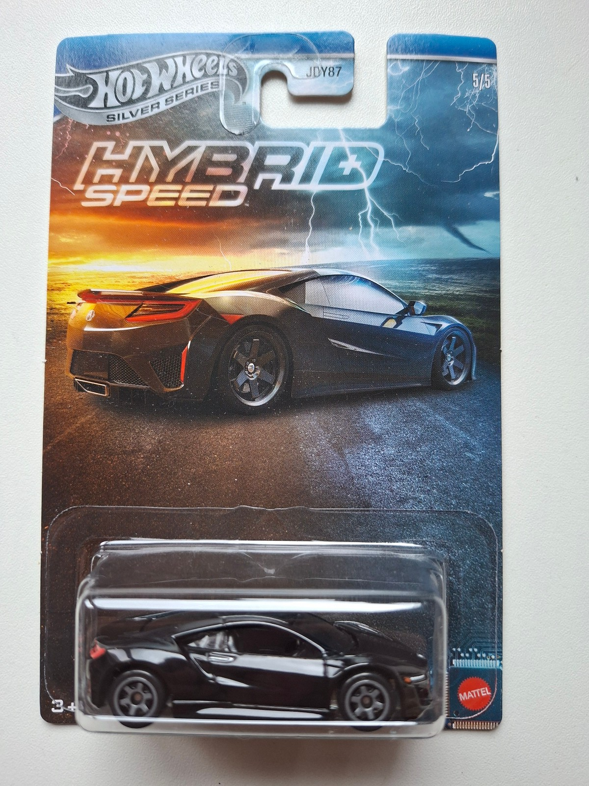 Hot Wheels Set  Hybrid Speed Acura McLaren Porsche Lamborghini  Lot de 5 (NP09)
