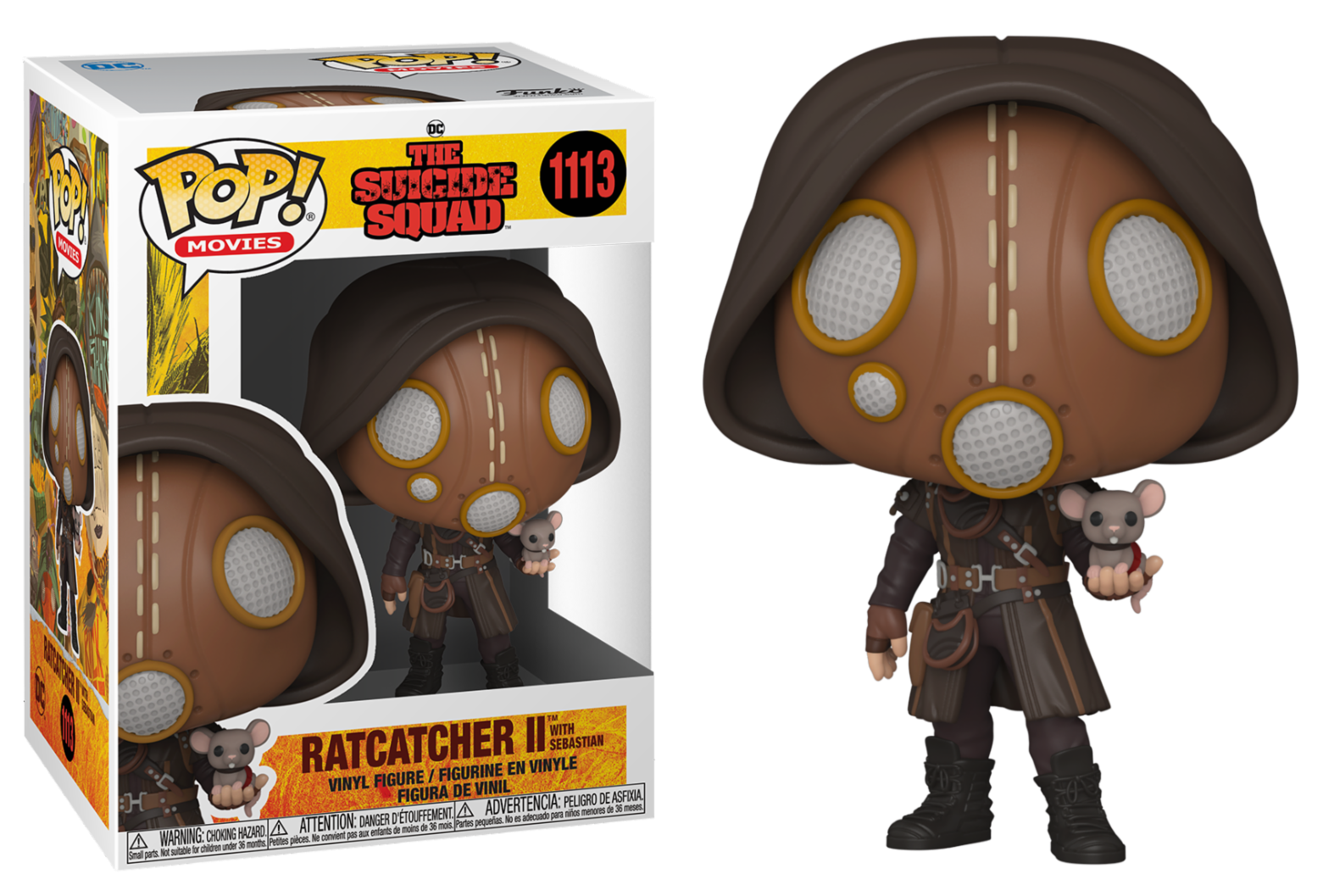 Funko Pop! DC Comics The Suicide Squad #1113 Ratcatcher II (F38)