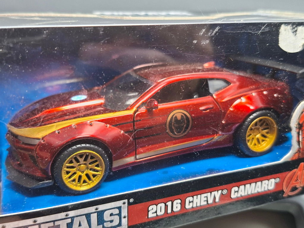 Jada 1/32 Marvel Avengers  2016 Chevy camaro Iron Man    (NG05)