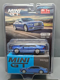 Mini GT Bentley Flying Spur, blue with black roof n°351 (NG39)