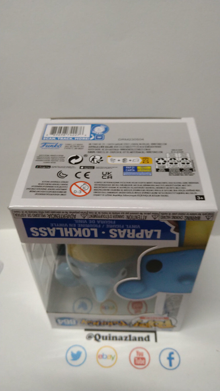 Funko Pop!  POKEMON - POP Games N°864 Lokhlass (F11)
