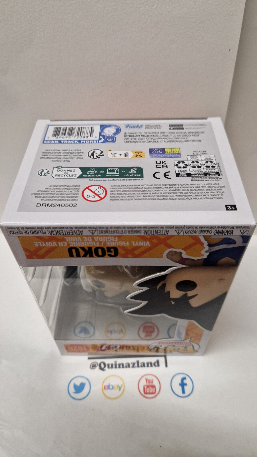 Funko Pop!  Dragon Ball GT Pop Animation N° 1626 Goku  (F14)