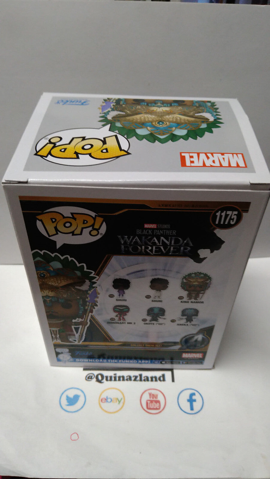 Funko Pop! BLACK PANTHER WAKANDA FOREVER  N° 1175 Roi Namor (F32)