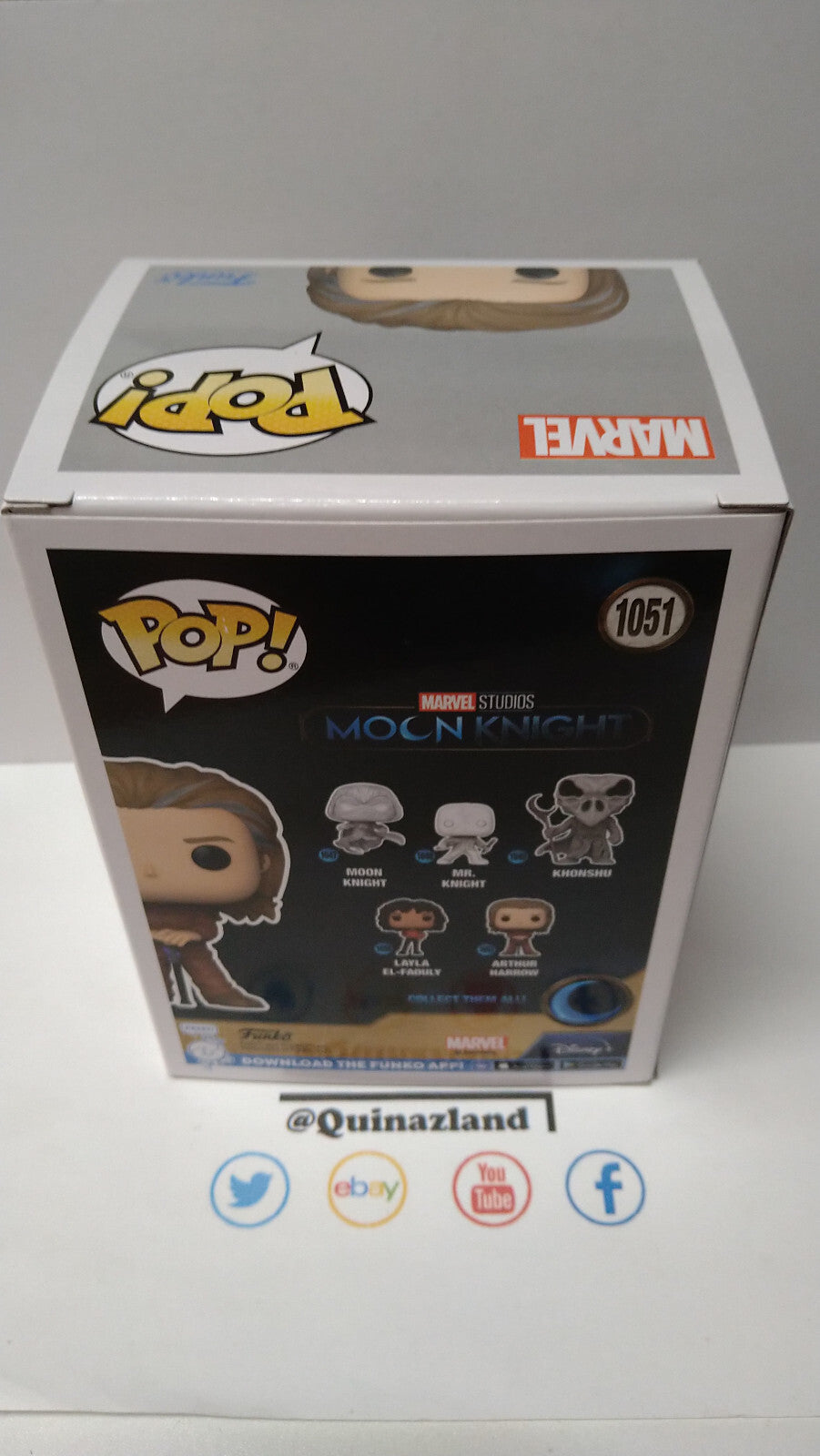 Funko Pop! MARVEL MOONKNIGHT 1051 Arthur Harrow (F15)