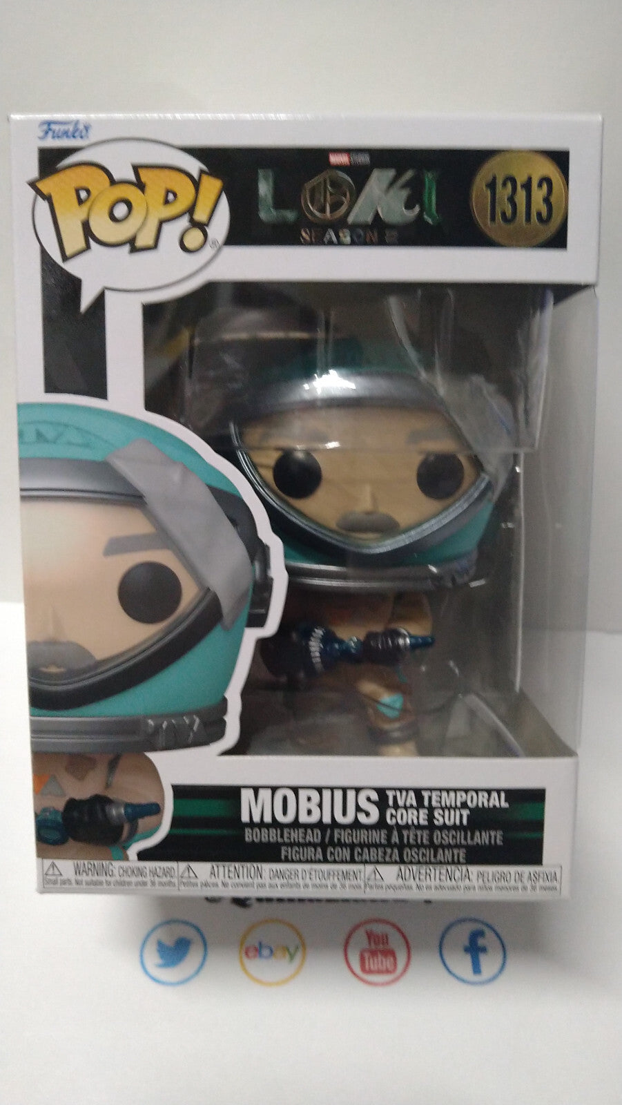 Funko Pop! LOKI SAISON 2 POP Marvel N° 1313 Mobius (F1)