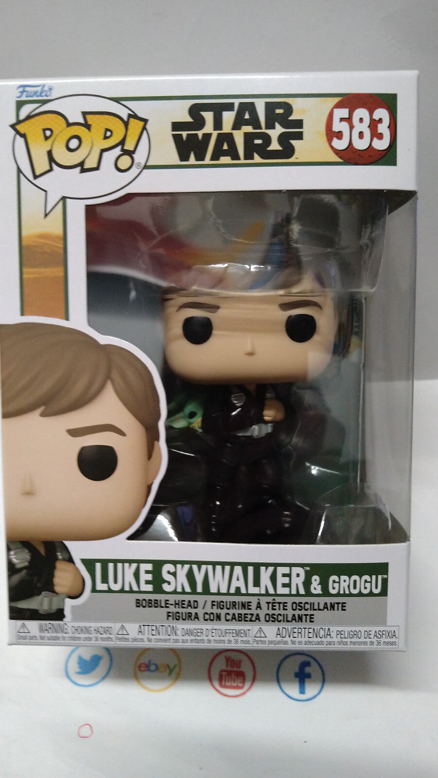 Funko Pop! Star Wars  N° 583 Luke (FU42)