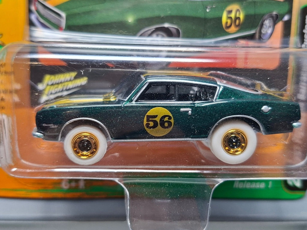 Johnny Lightning White lightning 1967 Plymouth Barracuda Custom (NG25)