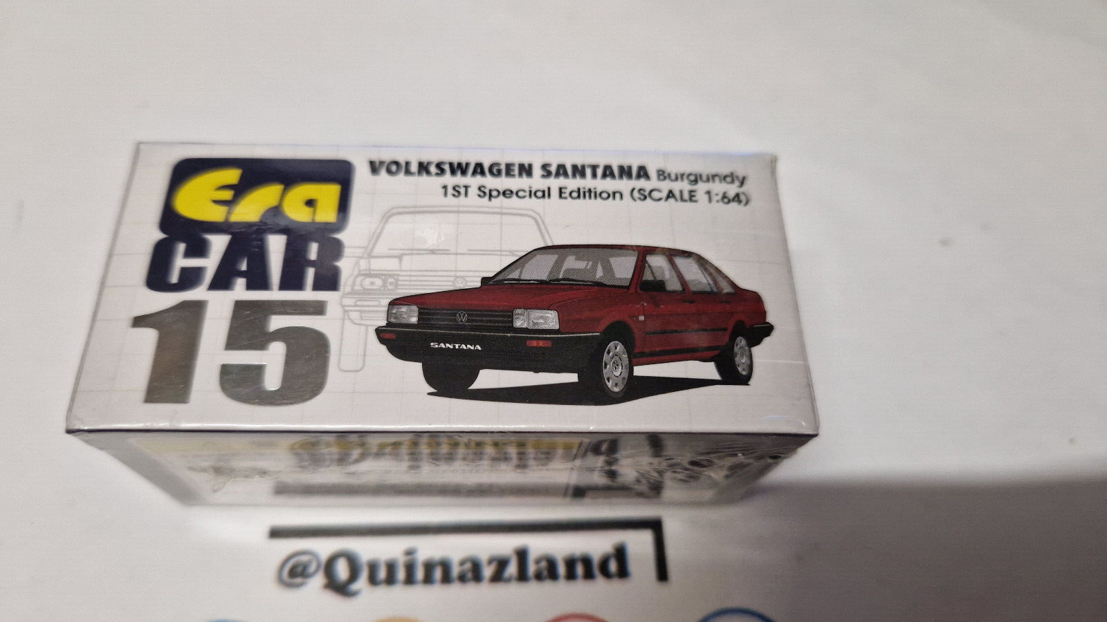 Era 1/64 Volkswagen Santana 1 st Special Edition, burgundy (NP16)