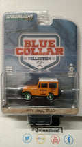 Greenlight Blue Collar 1974 Jeep DJ-5 Chase Green Wheels (NG50)