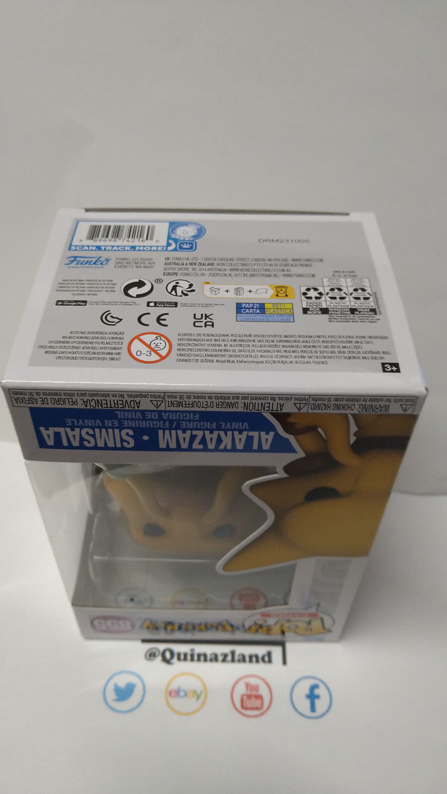 Funko Pop! POKEMON POP Games N° 85 Alakazam (F19)