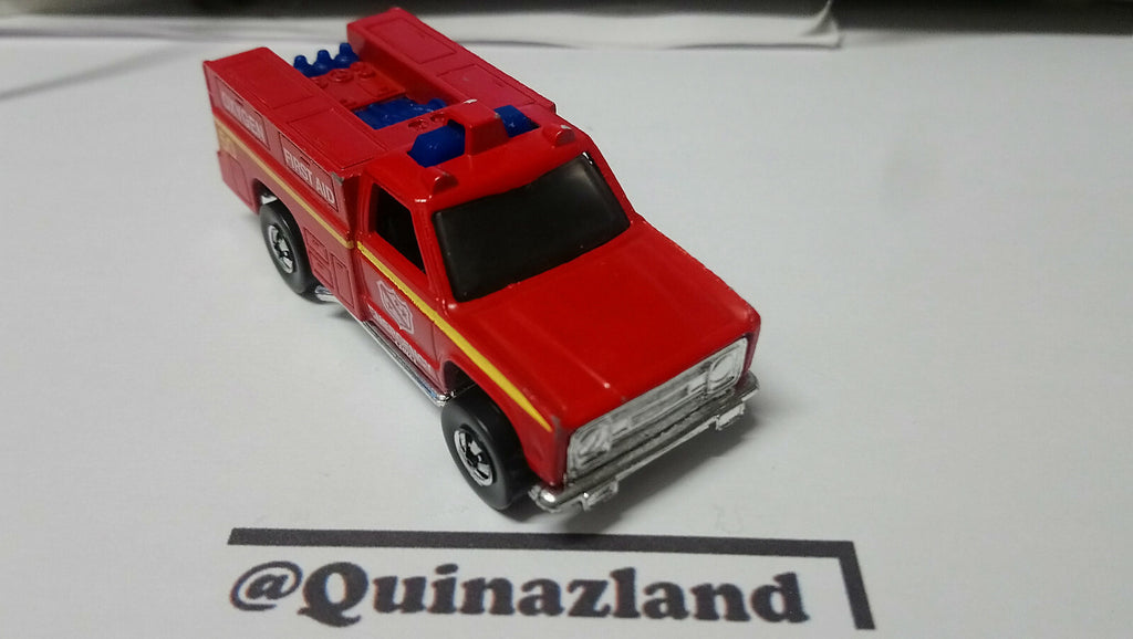 hot wheels Rescue Ranger 1977 Pompiers  (A21)