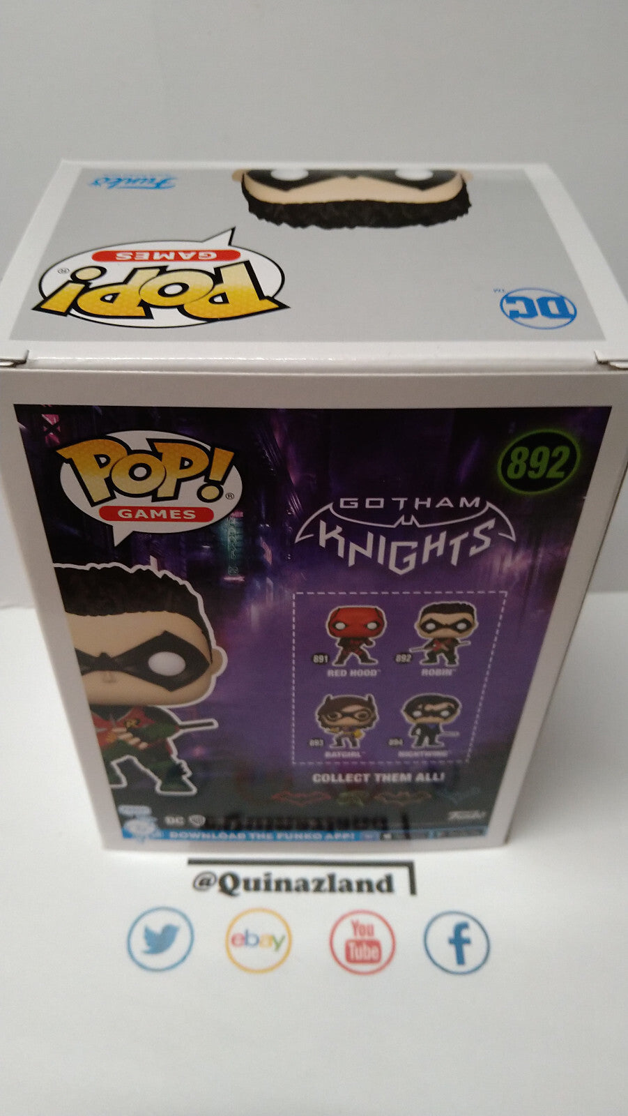 Funko Pop! GOTHAM KNIGHT 892 Robin (F13)