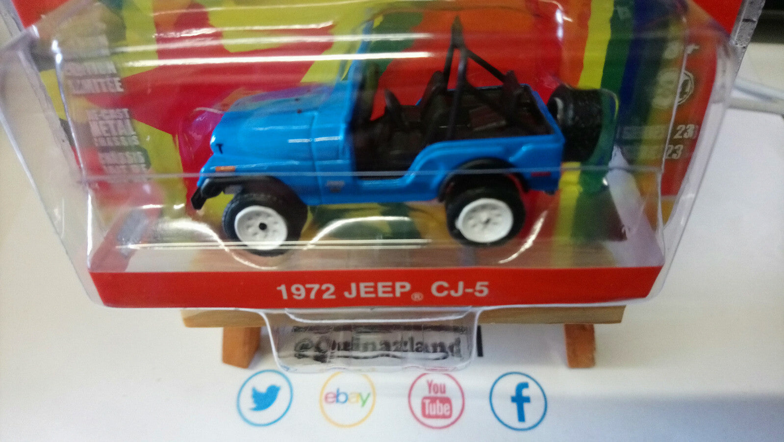 Greenlight Hollywood Mork & Mindy 1972 Jeep CJ-5 (NG24)