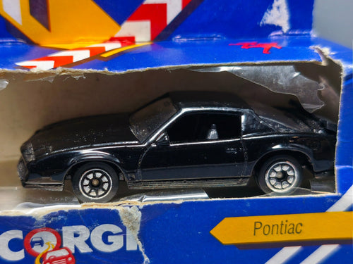 Corgi Pontiac Firebird boite et bulle abimées (NP14)