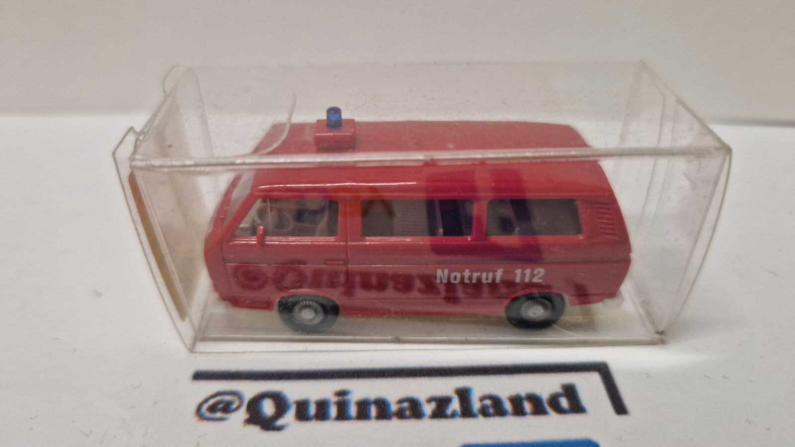 Wiking 1/87 Volkswagen T3 feuerwher notruf 112 (A34)