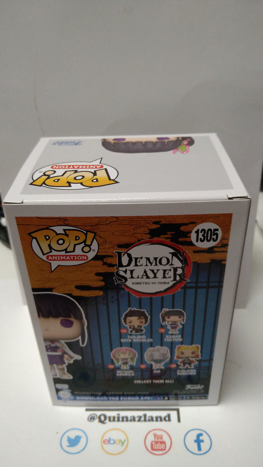 Funko Pop! DEMON SLAYER  Animation N° 1305 Kanao Tsuyuri (F1)