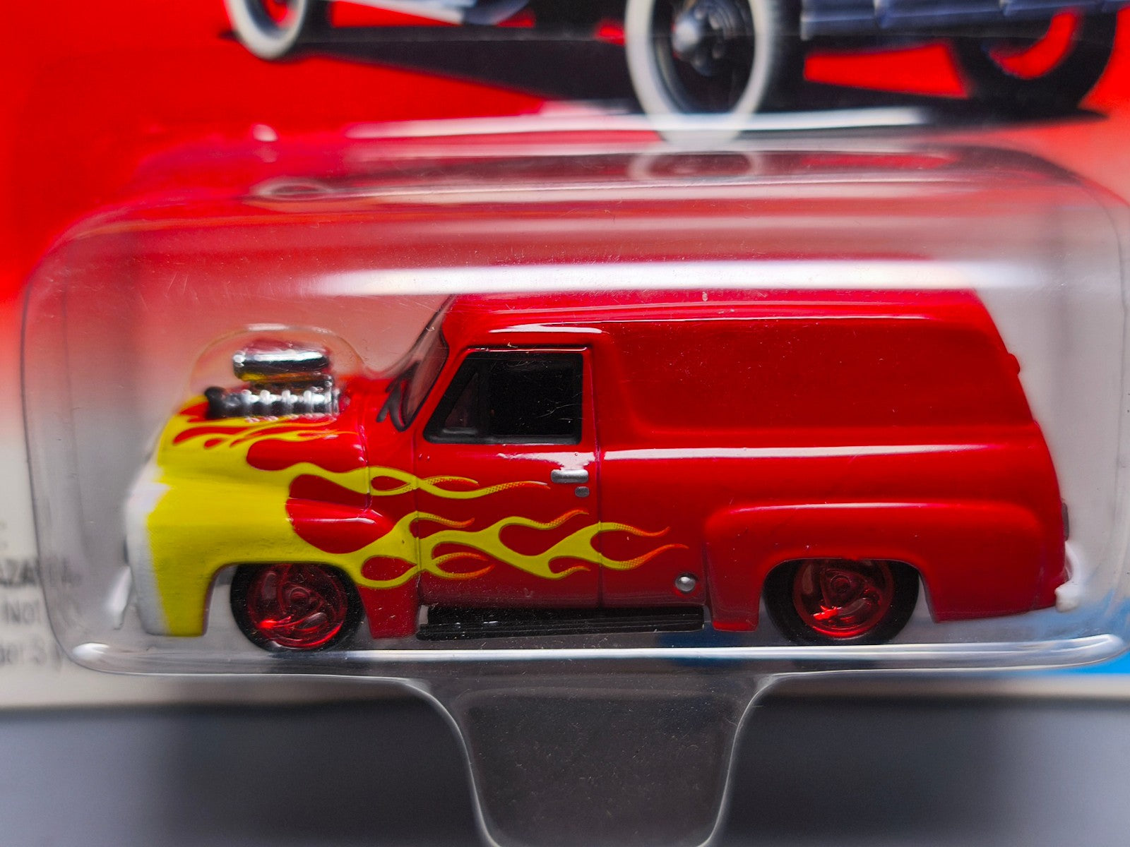 Johnny Lightning 2002 custom woodys & panels Chase 55 Ford panel delivery (NG80)