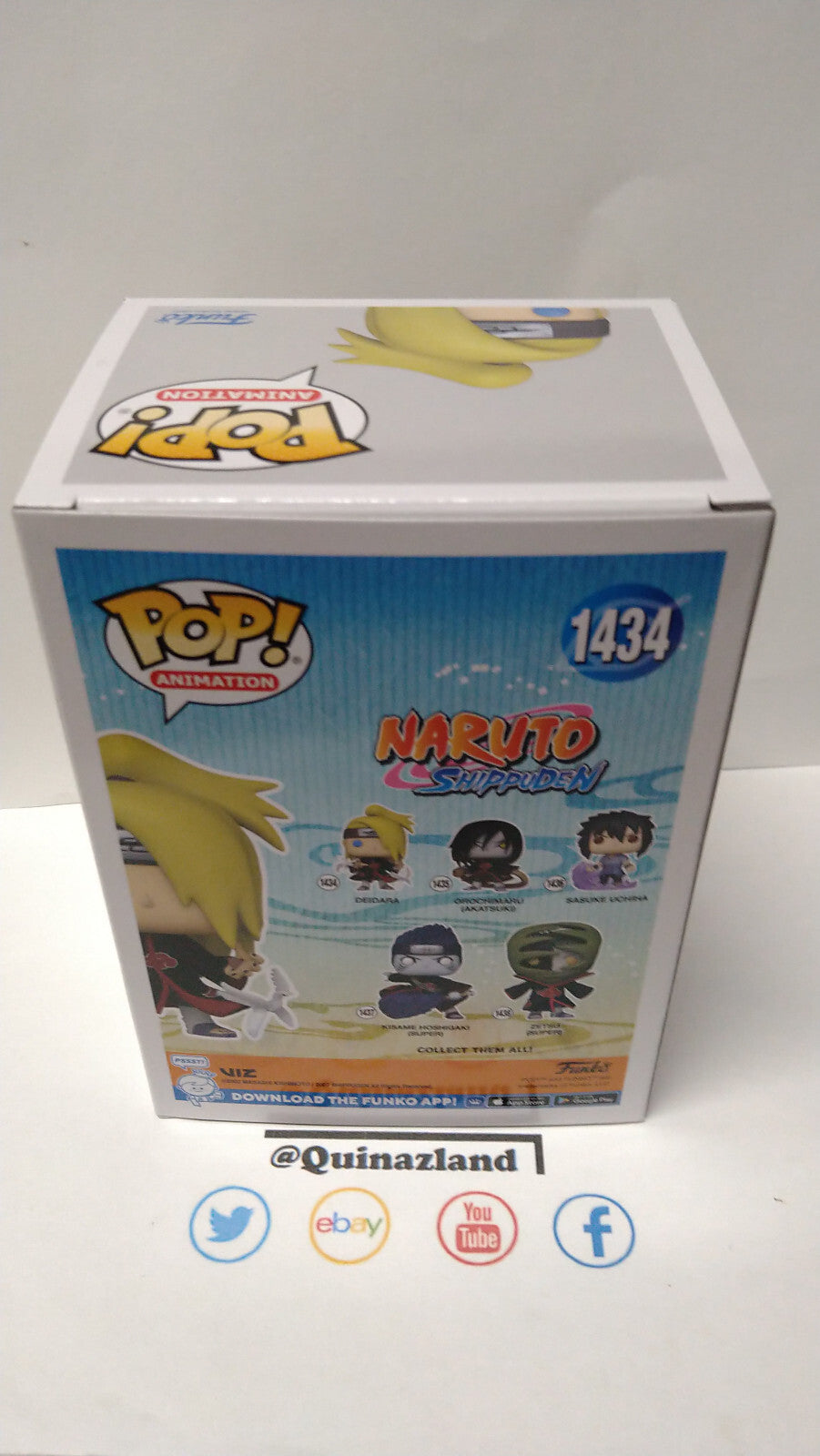 Funko Pop!  NARUTO Animation N° 1434 Deidara (F12)