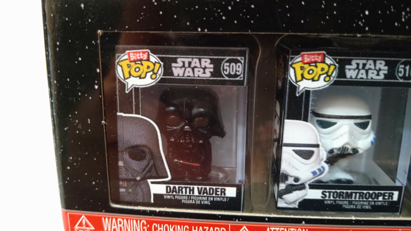 Funko Bitty Pop! 2.5cm STAR WARS  Bitty Pop Pack Darth Vader Stormtrooper (F7)