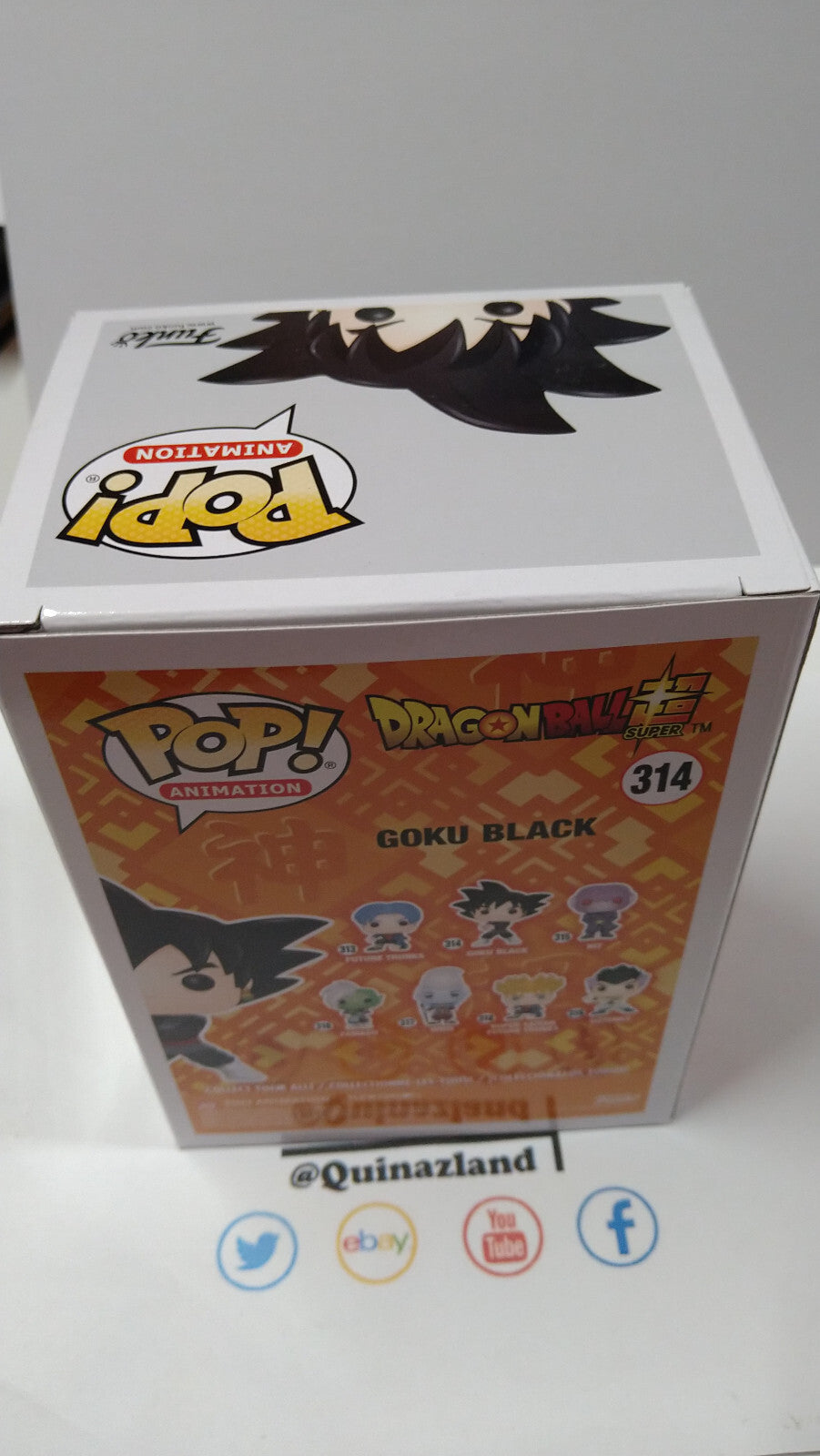 Funko Pop! DRAGON BALL SUPER 314 Goku Black (FU27)