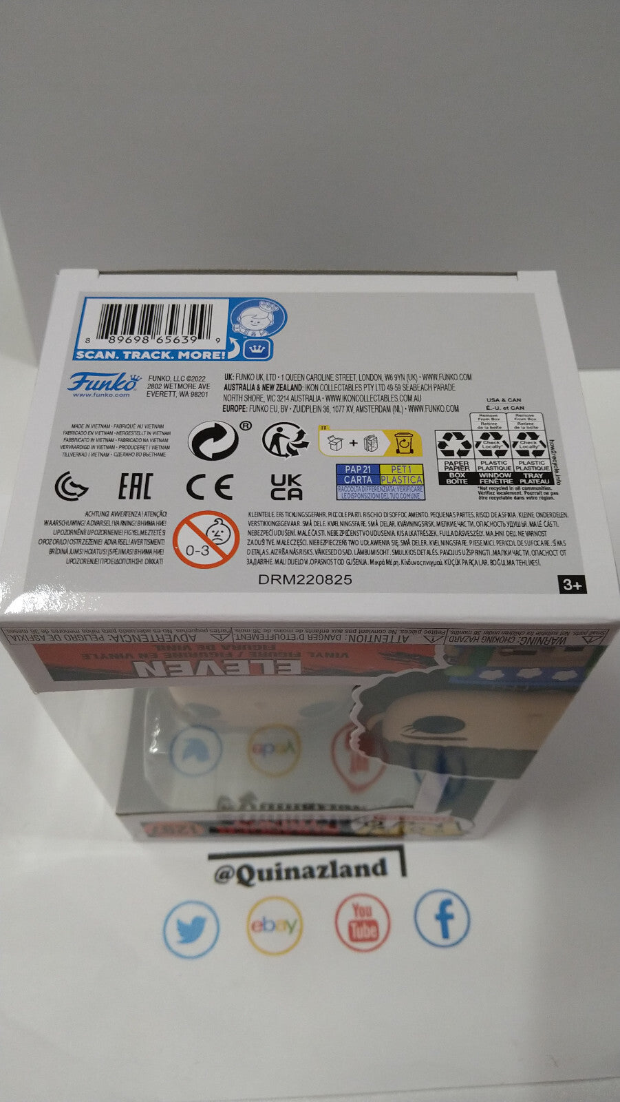 Funko Pop! STRANGER THINGS S4 POP N° 1297 Eleven avec Diorama (F6)