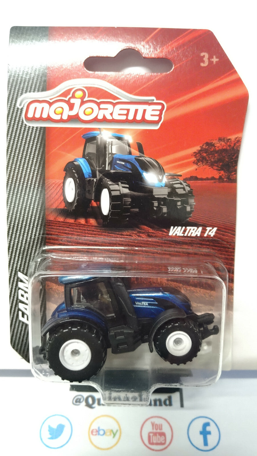 Majorette Farm  Valtra t4  (NP18)
