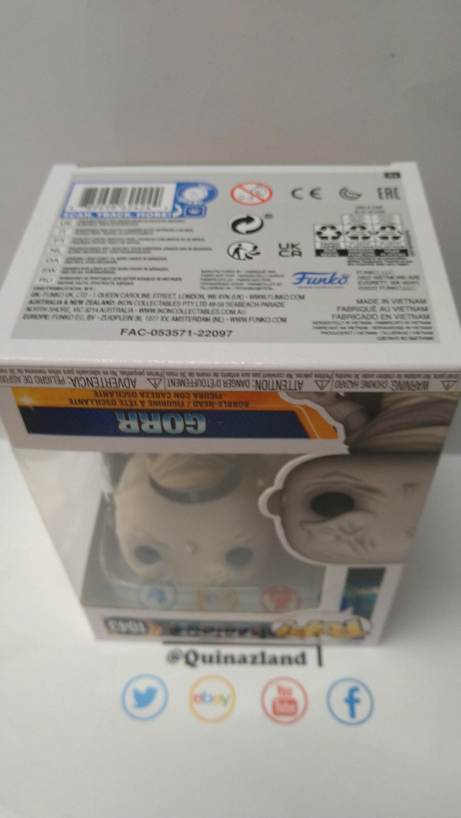 Funko Pop! THOR 2022 #1043 Gorr (F25)