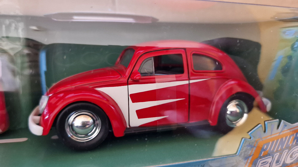 Jada Toys 1/32 Punch Buggy '59 Volkswagen  Beetle W/Gloves Red (ET)